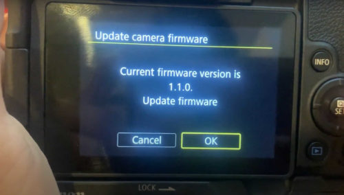 Hướng dẫn cách Update Firmware Canon rp mới nhất
