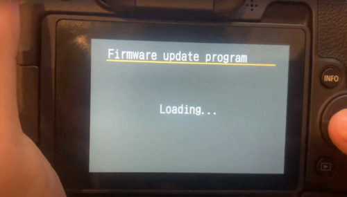 Hướng dẫn cách Update Firmware Canon rp mới nhất