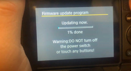 Hướng dẫn cách Update Firmware Canon rp mới nhất