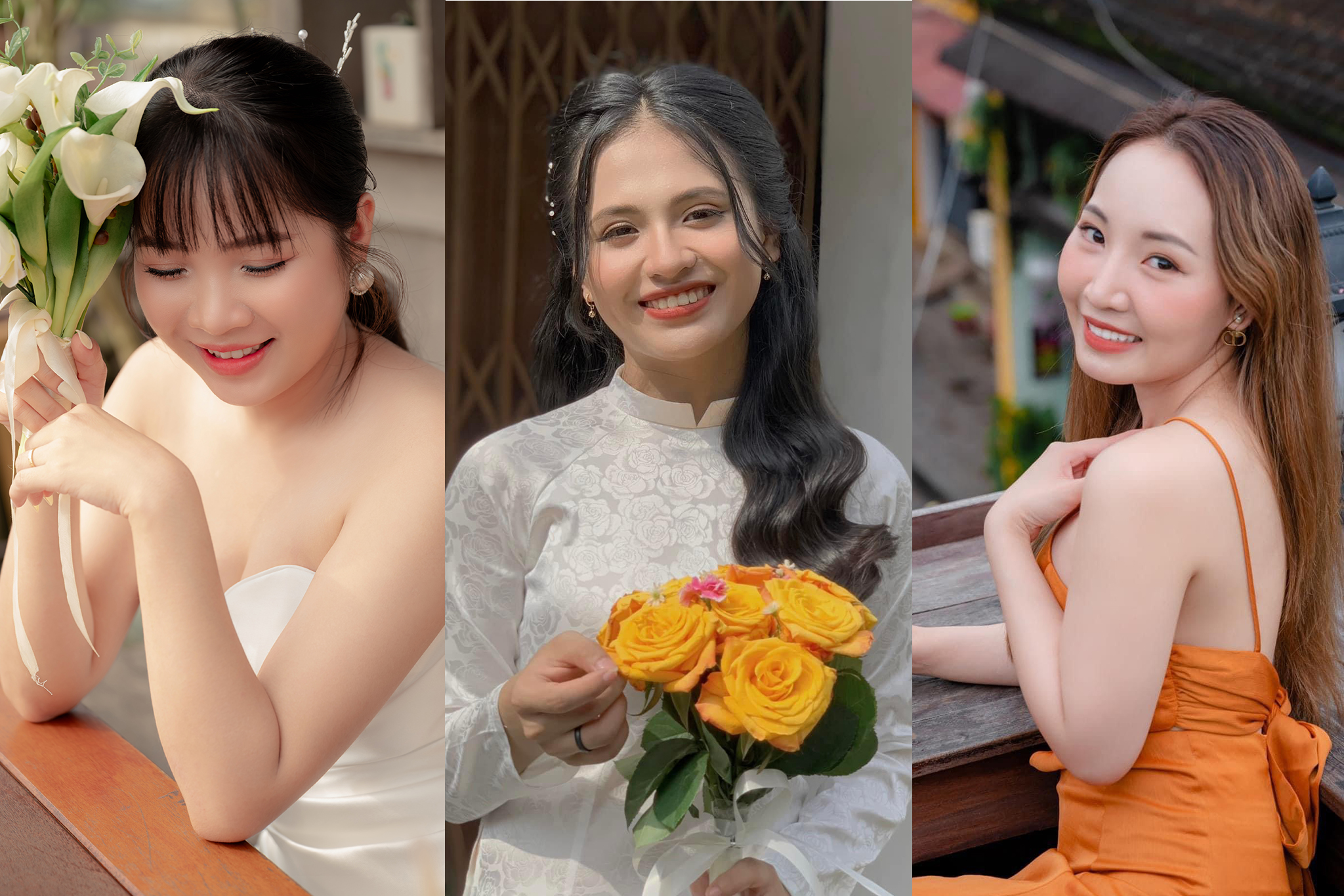 Dịch vụ make up Hội An | cô dâu | bà sui | đi tiệc 4 make up trang điểm cô dâu hội an